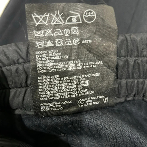 Prada 100% Wool Black Jogger Trouser Pants Sz M (EU 48) - Picture 11 of 13